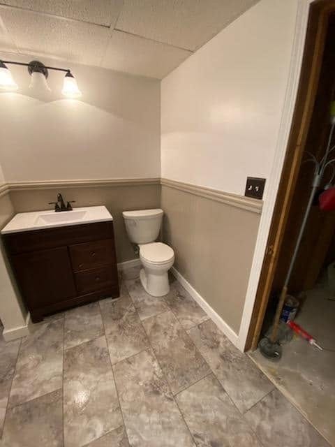 Medio baño remodelado